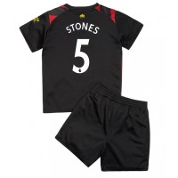 Dres Manchester City John Stones #5 Gostujuci za djecu 2022-23 Kratak Rukav (+ kratke hlače)